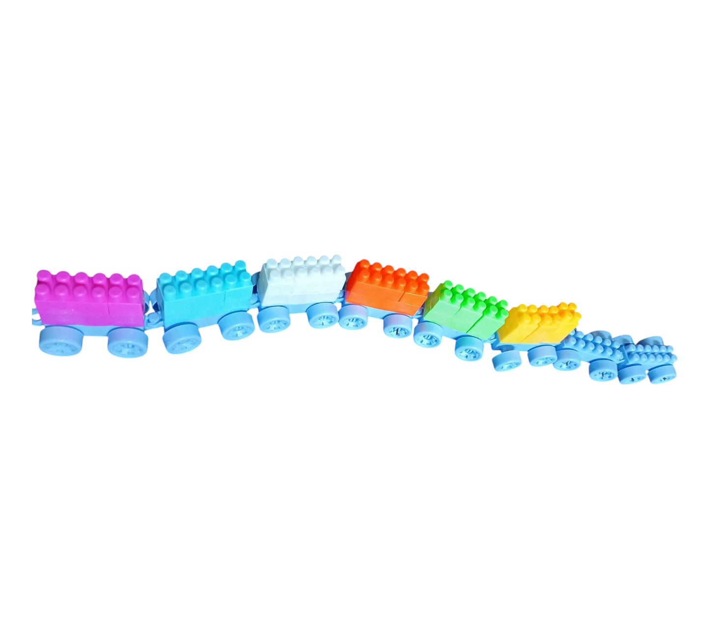 Diy puzzle block.colorful small building block . educational construction Toy.Bulding Bricks for toy 100pcs
